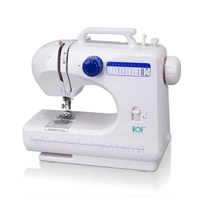 Wholesale VOF FHSM-506 Mini 12 Stitches Sewing Machine Household Multifunction Double Thread And Speed  multifunction sewing mac