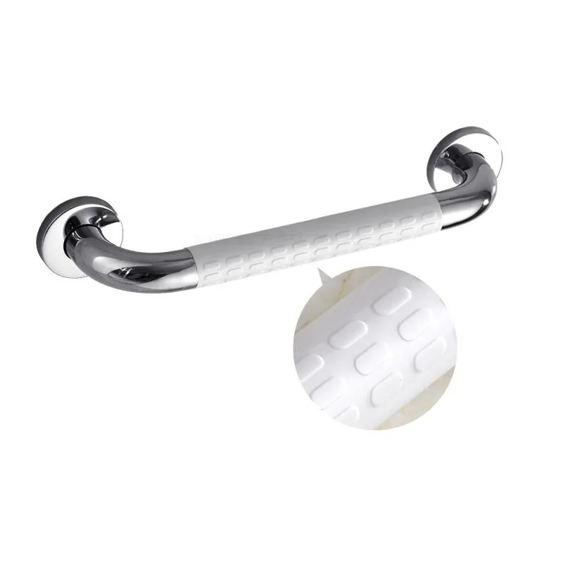 Черный дверные ручки из нержавеющей стали поручень для ванной комнаты с ограниченными возможностями и пожилых людей Туалет