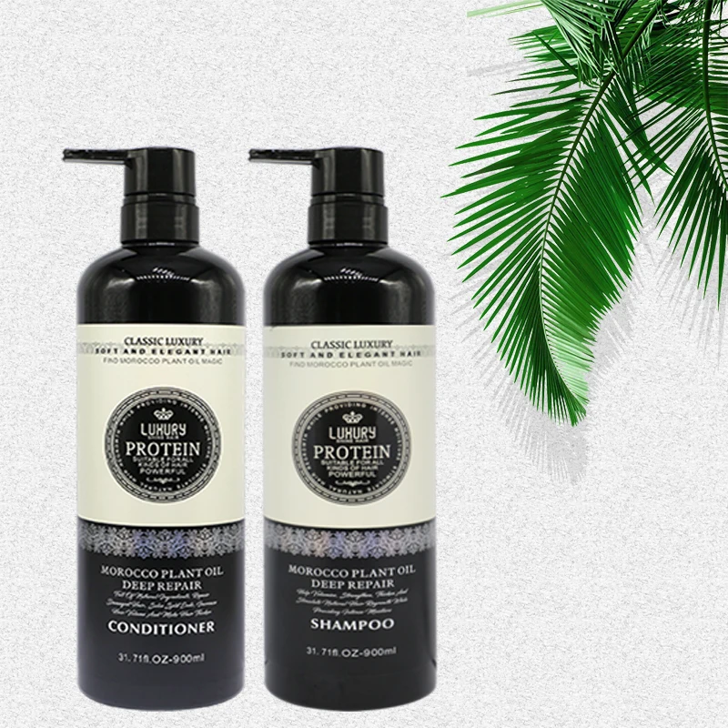 Customized Logo Shampoo and Conditioner Organic Scalp Care Hair Product