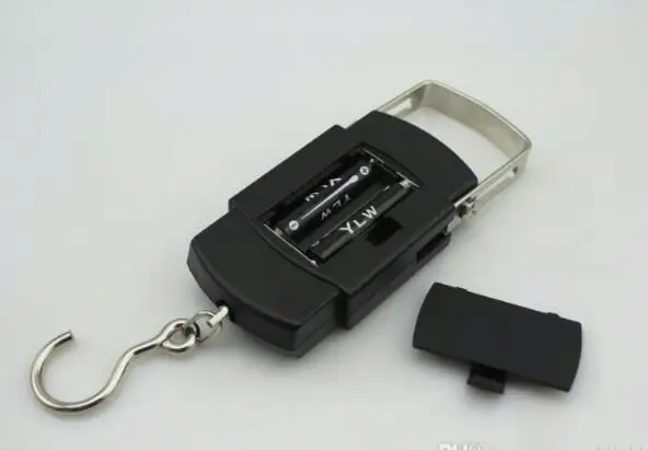 FREE SHIPPING hot sales Electronic Digital Handing Pocket Scale 50kg 10g Portable Luggage Fishing scales kitchen hook balance