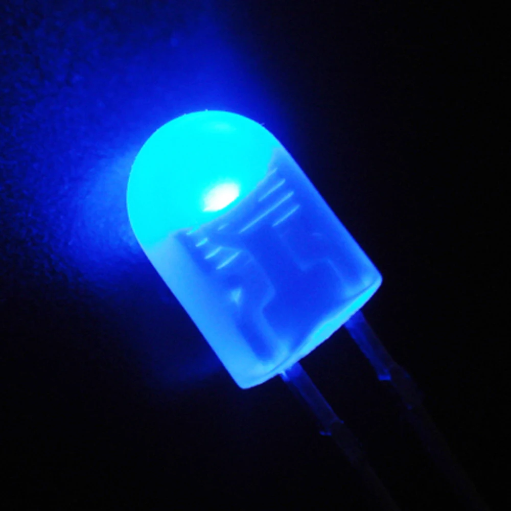 Best price TW chips 110degree 30/70degree clear diffused lens 460-470nm Blue 3m 346 Oval LED diode for display