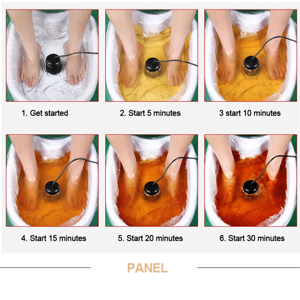 Full-Automatic Massage Foot Bath Foot Spa Massager  timing control Negative massager Ionic