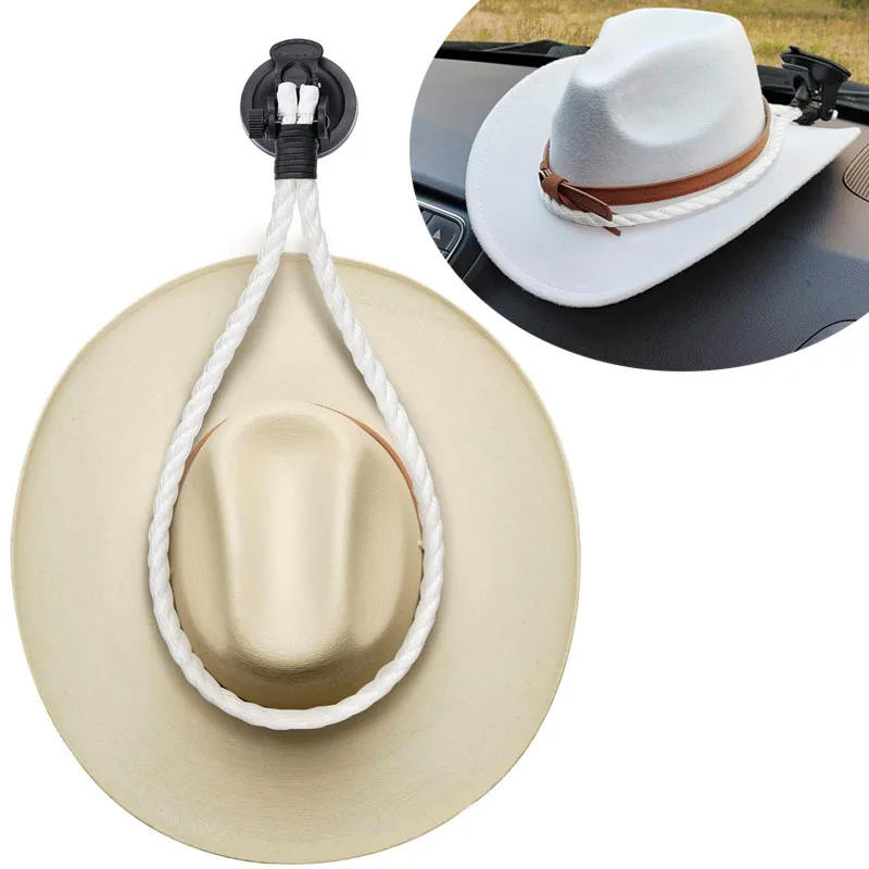 Car Hat Mounts Cowboy Hat Holder Saver Space Cowboy Hat Rack for Truck SUV Holder Cowboy Mounts