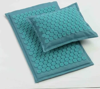 
ZRWM44 Acupressure Mat and Pillow Set for Lower Back Pain Relief & Muscle Relaxation Acupuncture Mattress 