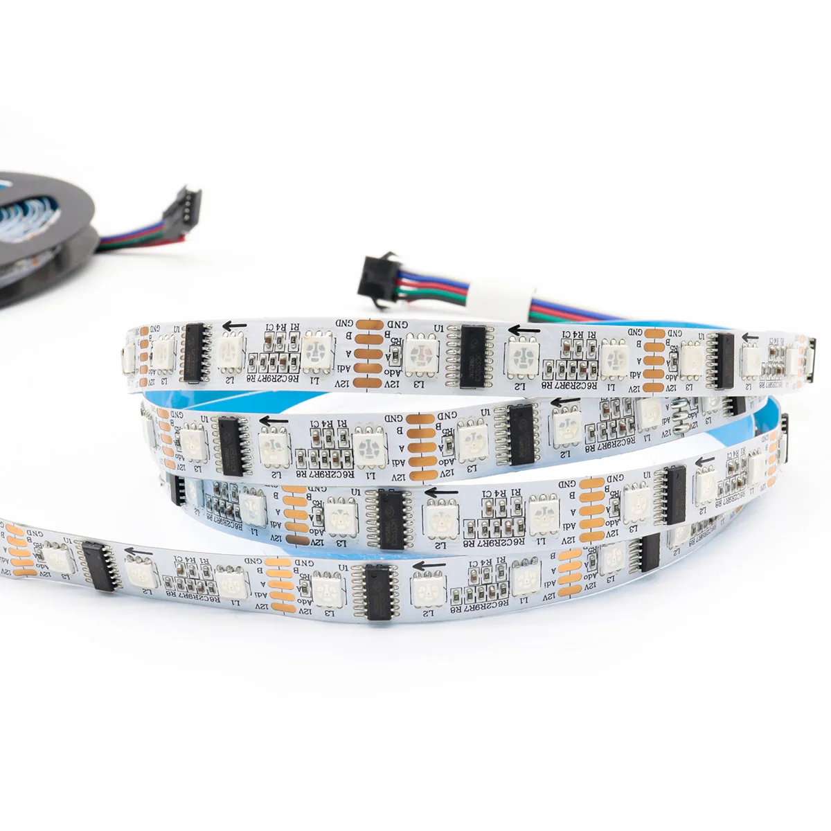 12MM Digital Addressable RGB LED Strip 20 Pixels 60 LEDs UCS512 Smart Strip Lights For Indoor Use