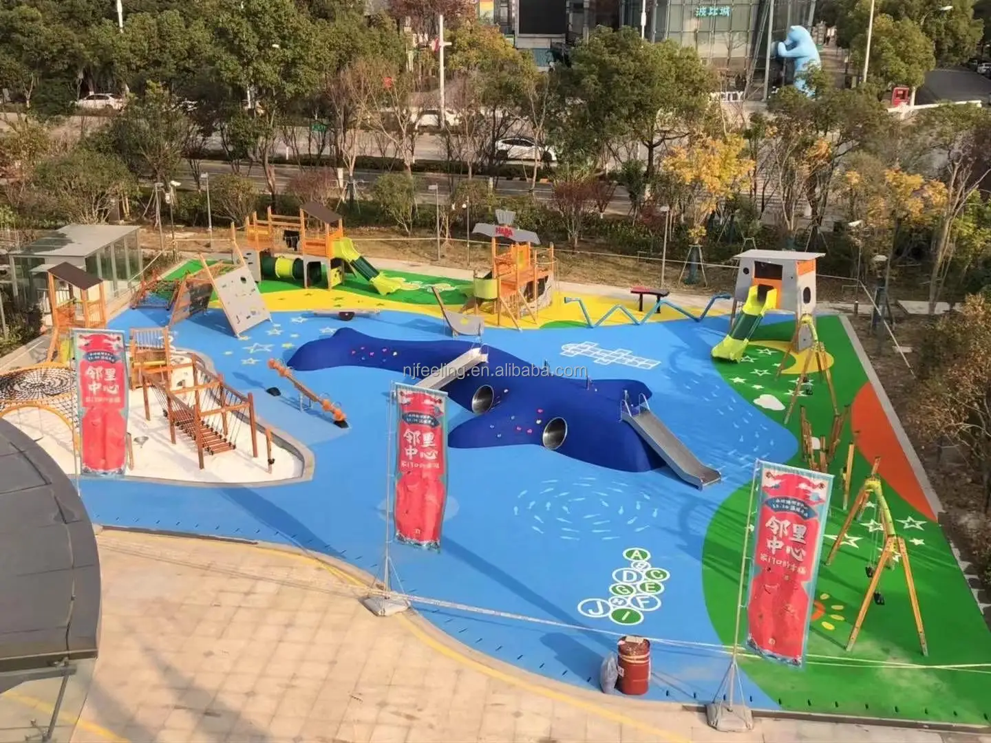 1-3.5 mm size EPDM rubber European standard rubber granules for playground flooring FN-L-21033008