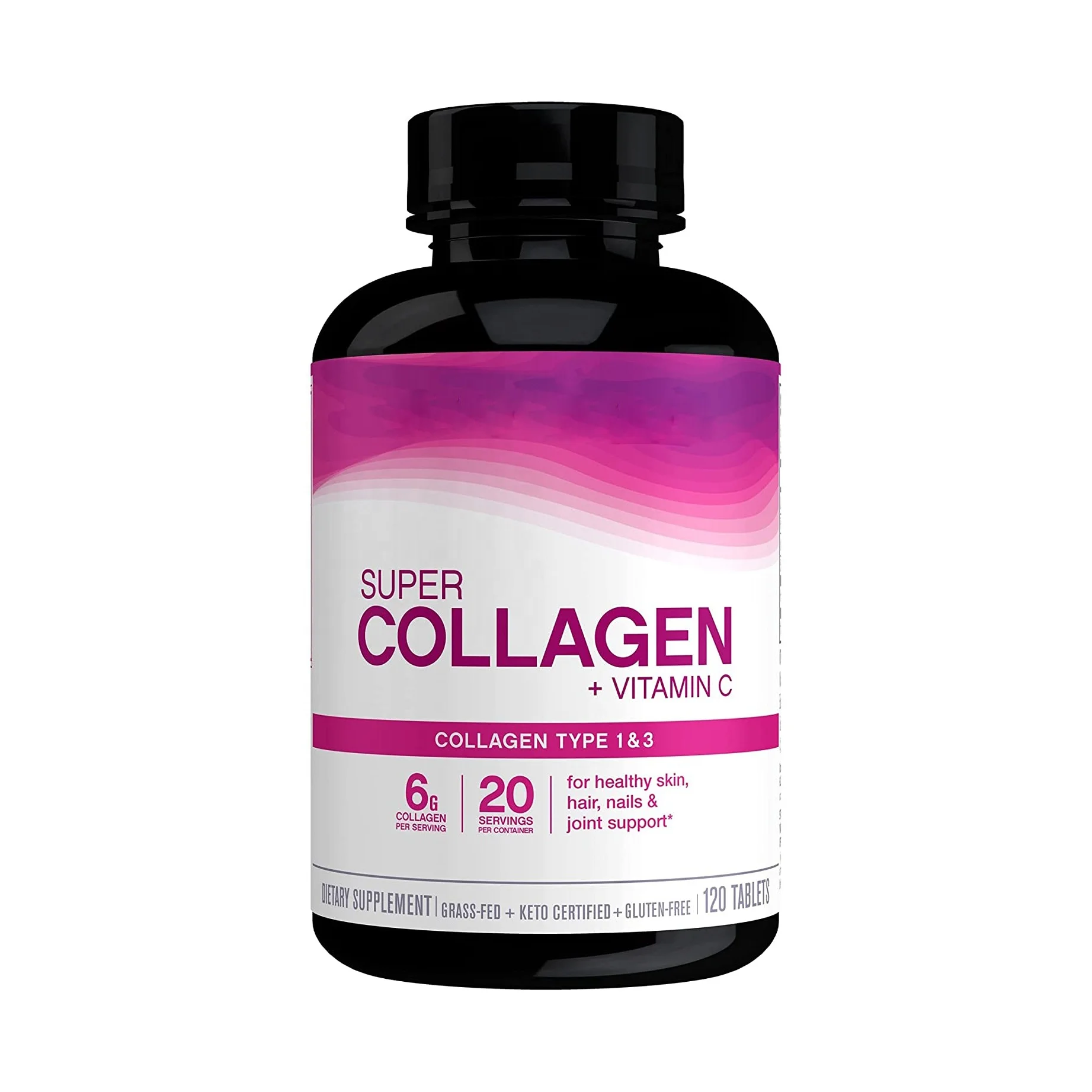 
private label Super Collagen with Vitamin C 120 Pills Collagen Tablet Brand 
