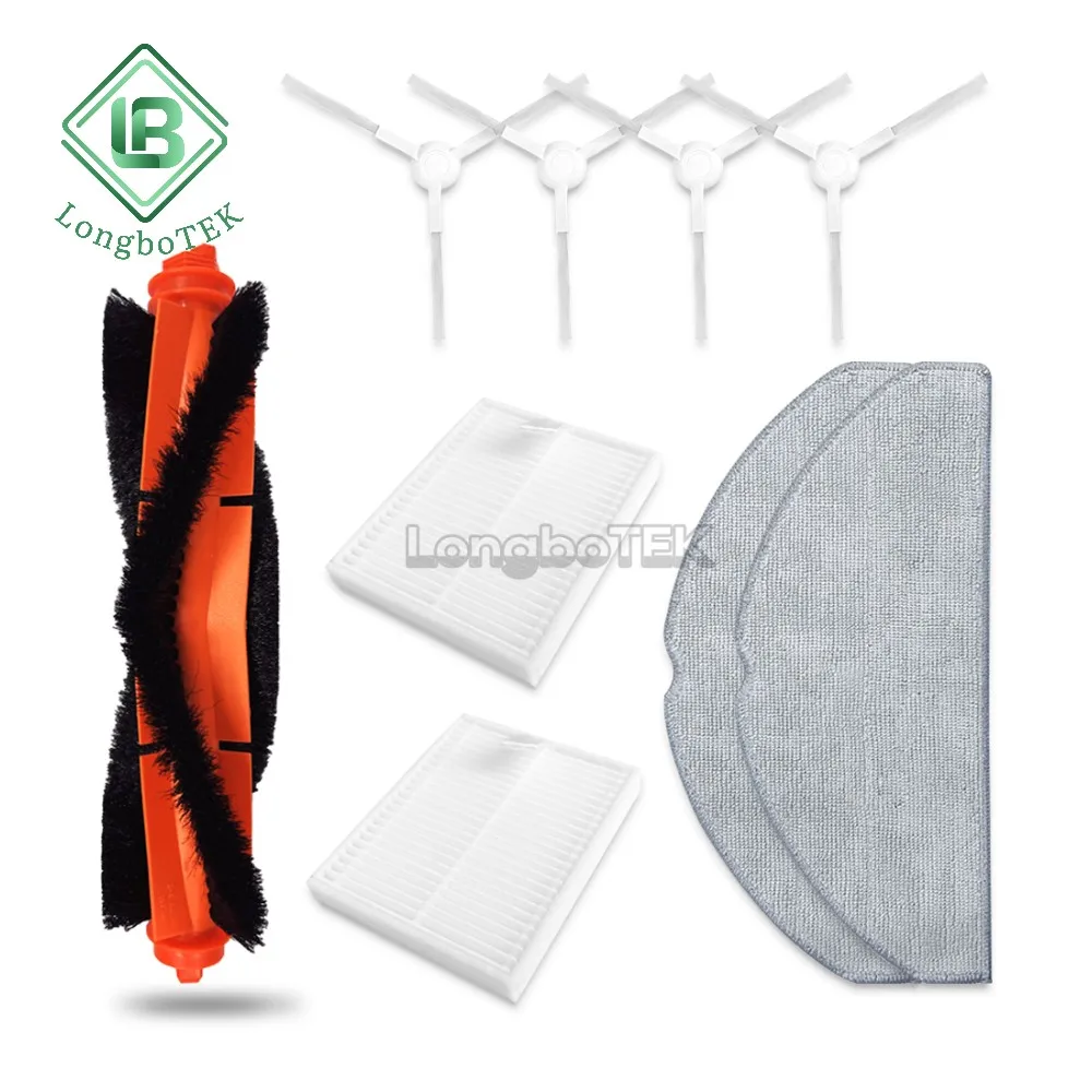 Fit For Xiaomi Mijia 3C Plus, 3C Pro, C103, E10, E12, B112 Brush Hepa Filter Mop Cloth Replacement Parts Robotic Vacuum