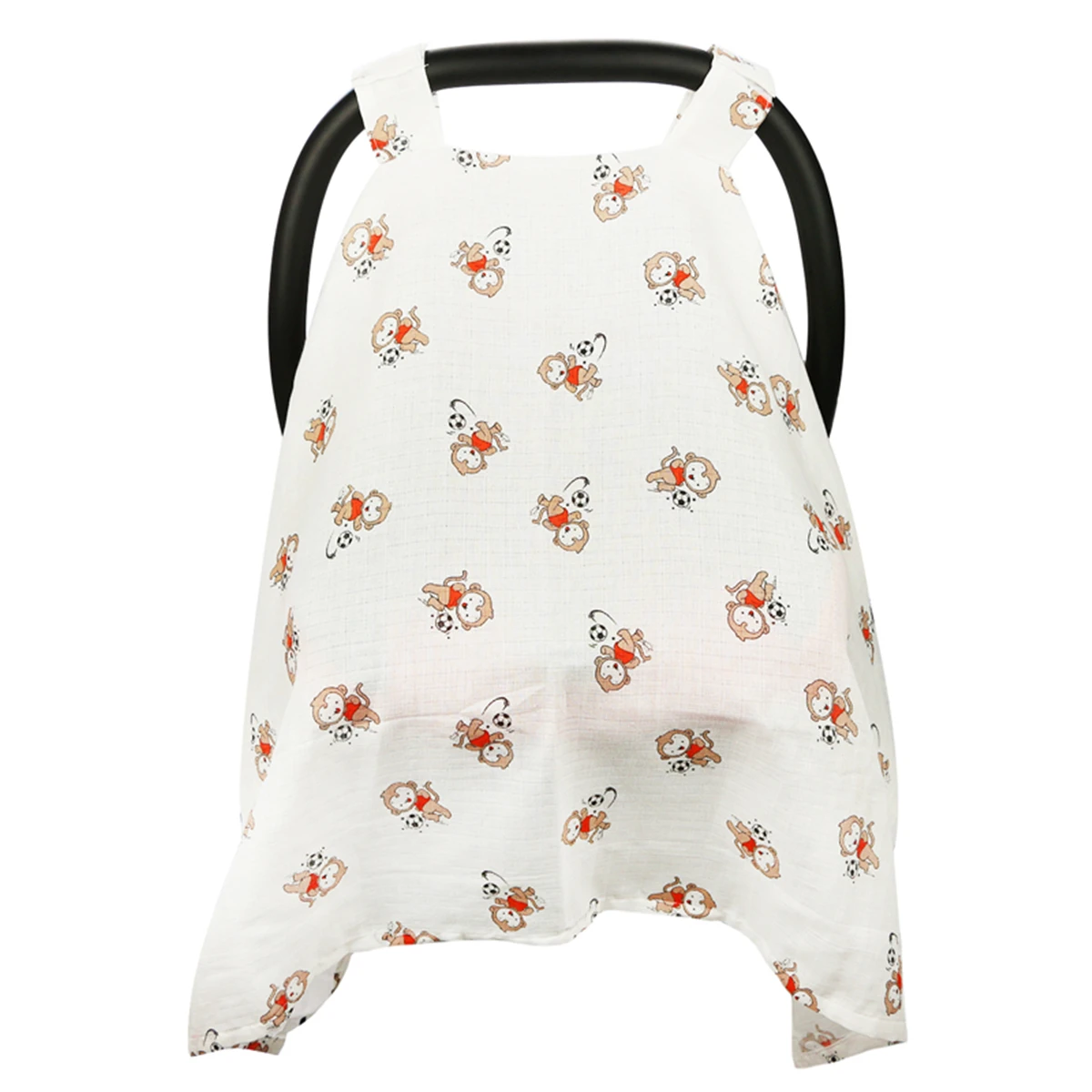 Wholesale Breathable Baby Car Seat Cover Custom Logo Printing Baby Carseat Cover Car Seat Nursing Cover