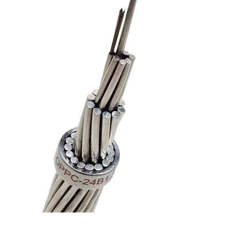 Одномодовый наземный волоконно-оптический кабель Uni-tube Opgw G652d, 24 ядра Opgw