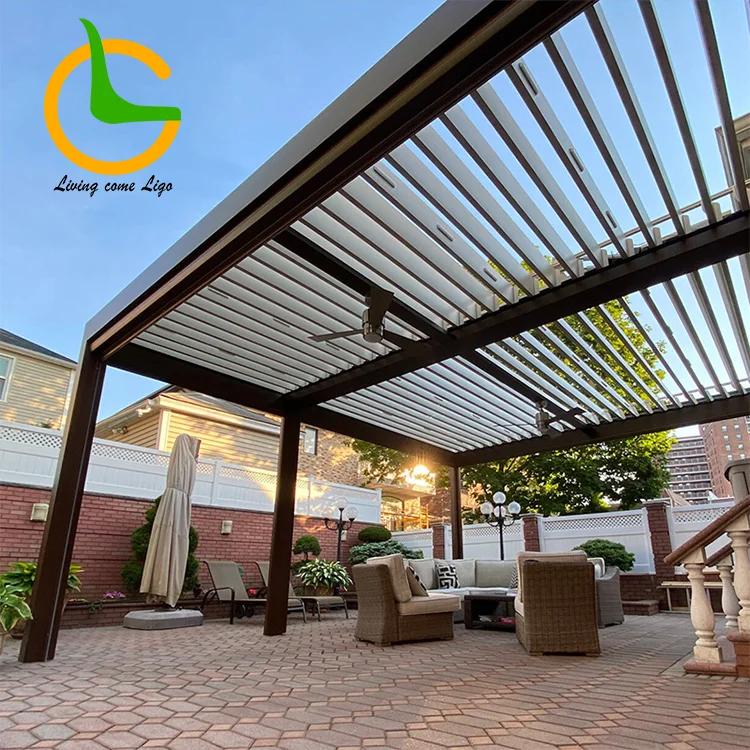 Modern Landscaping Outdoor Structure Designs Sheet Panel Steel Pergola Garden Pergola Trellis Other Outdoor Furniture
