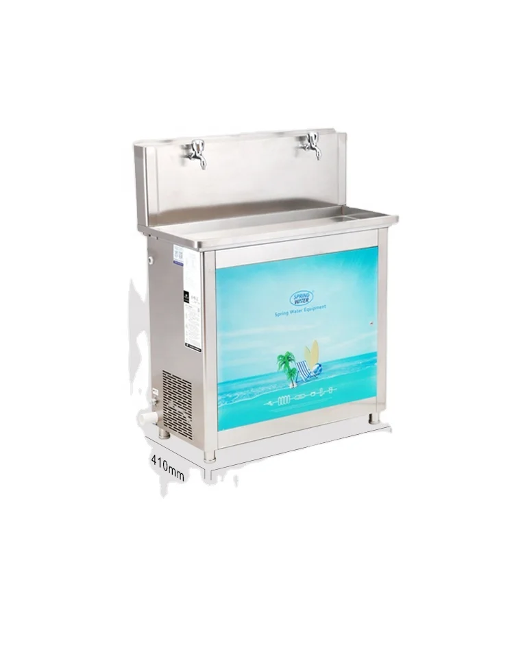 Commercial Factory 304 Stainless Steel Water Dispenser with UF Filtration Freestanding Unit for School and Office Use