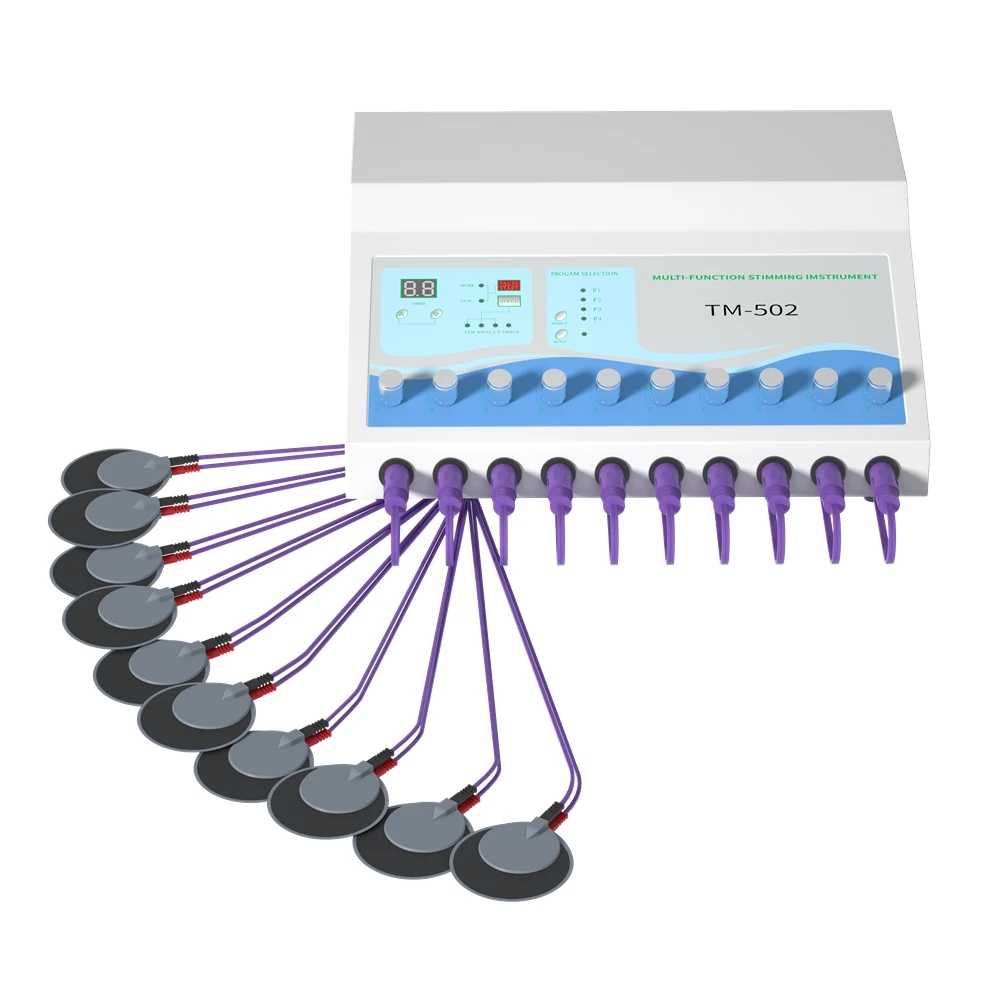 Russian Waves EMS Electrodes Microcurrent Electro Shock Electrostimulation Machine