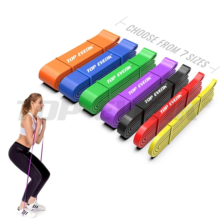 Yoga Workout Strengthening Training Elastic Bands Loop Expand Equipment Fitness Pull Up Loop Band