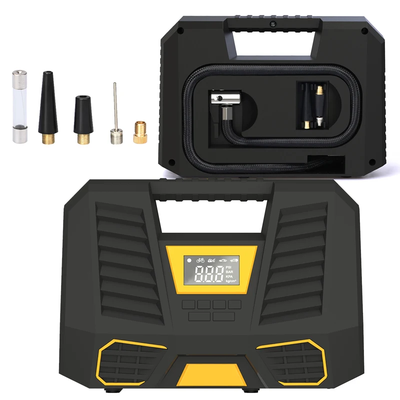 CARSUN Best-selling Car Tire Inflators With USB Cordless Ball Air Pump 12V High Pressure Low Noise