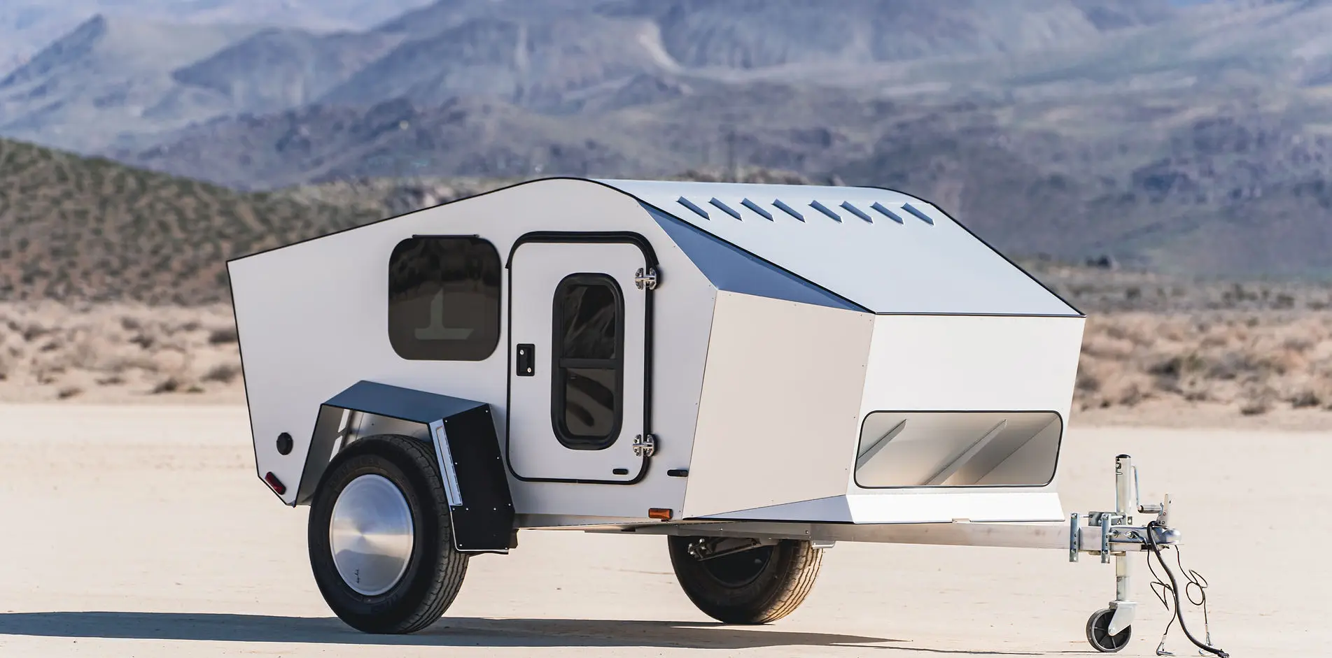 Wholesale Small RV Off-Road Teardrop Camper Trailer Rv Mobile Function for Cyber Truck SUV China Manufactory