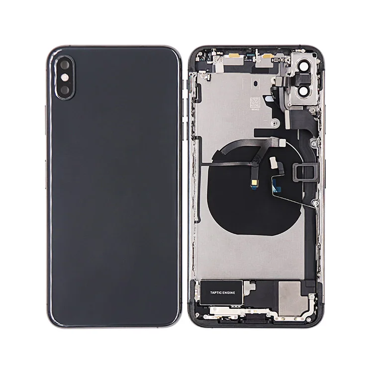 
Back housing with flexs assembly for iphone Xs max Battery back cover ORIGINAL 
