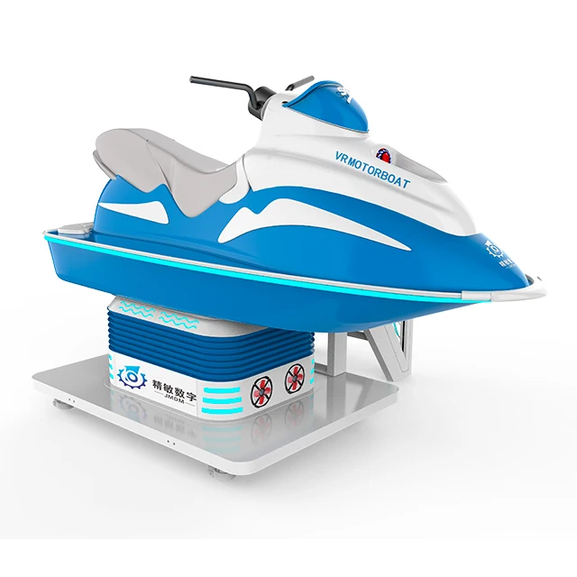 JMDM 9D Earn Money Machine Virtual Reality Motorboat Simulator VR Powerboat Equipment For Amusement Park