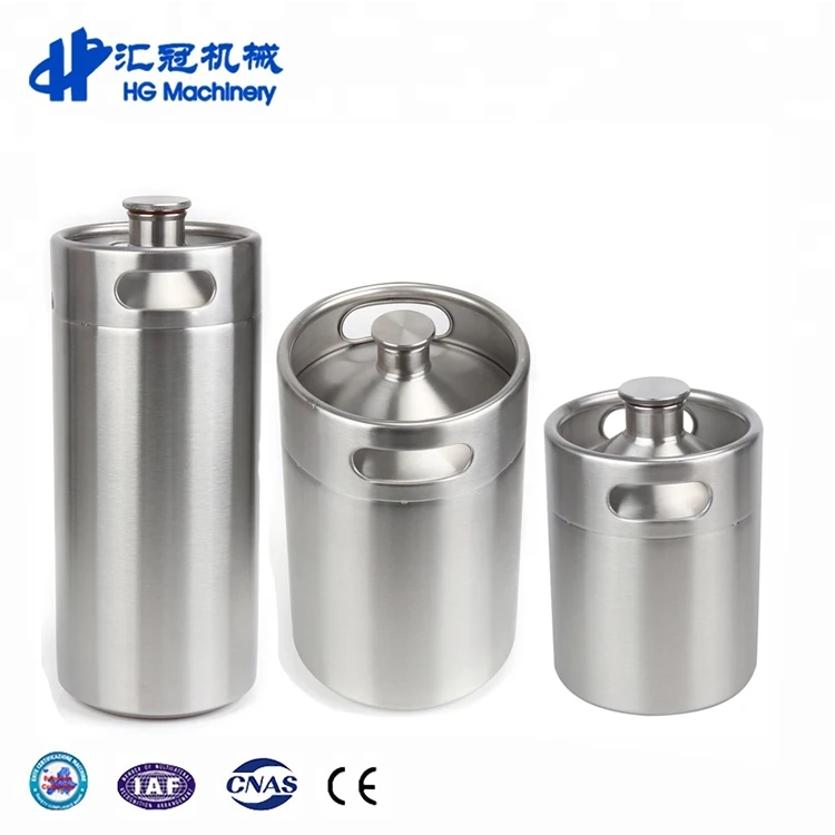 Factory Directly 20L 100L Stainless Steel Mini Beer Keg