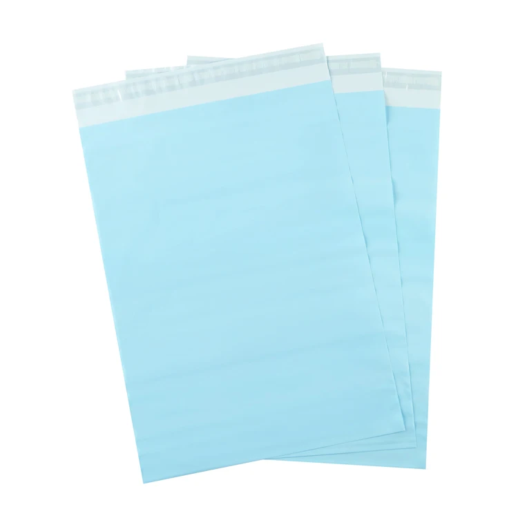 Direct Factory Sales The 100% New Light Blue Delivery Plastic Poly Mailer Bags