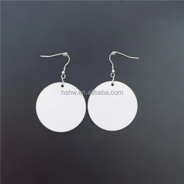 Двусторонняя сублимационная серьга MDFSUB 40x40 мм