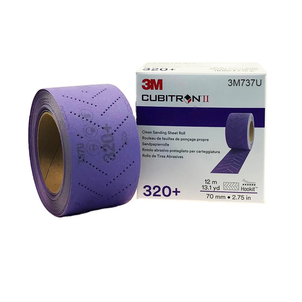 sandpaper 3m cubitron hookit abrasive 737U ceramic sanding sheet