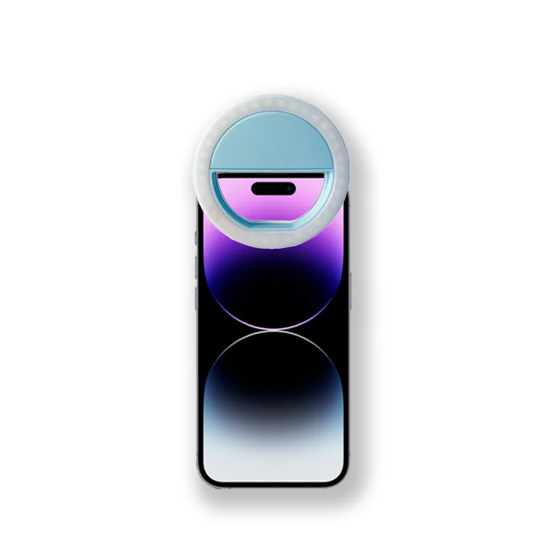 Wholesale Portable Rechargeable Usb Clip Photography Video Mobile Phone Led Ring Selfie Light