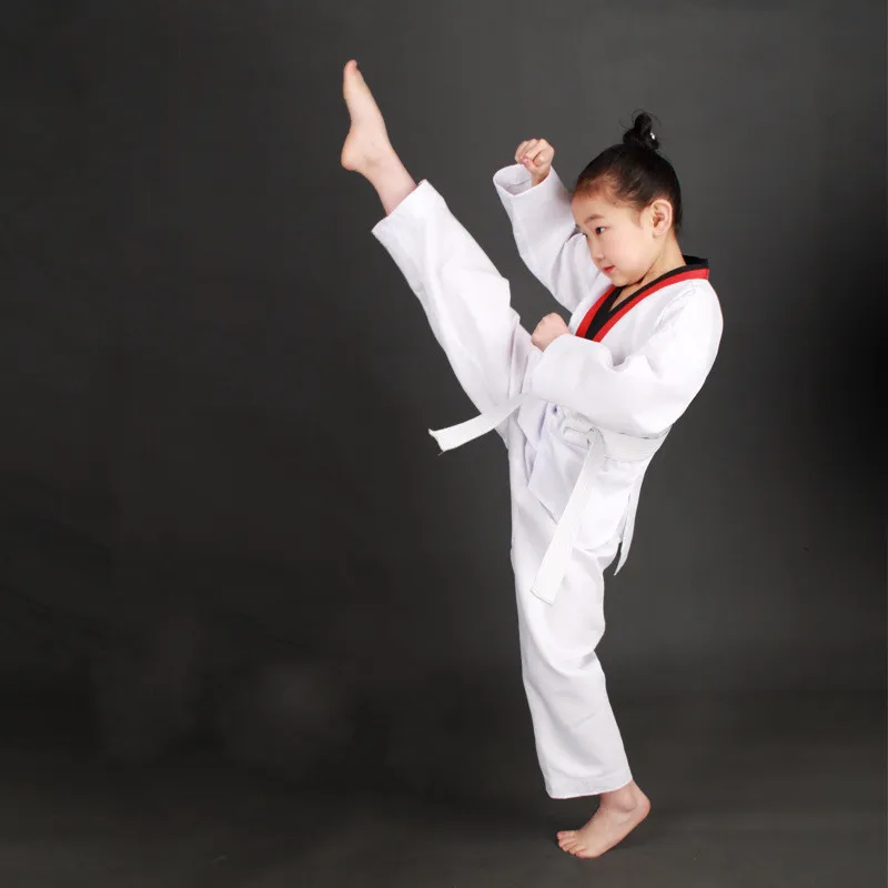 Factory Direct Supply Taekwondo Suit With Belt Art Training Taekwondo Clothes