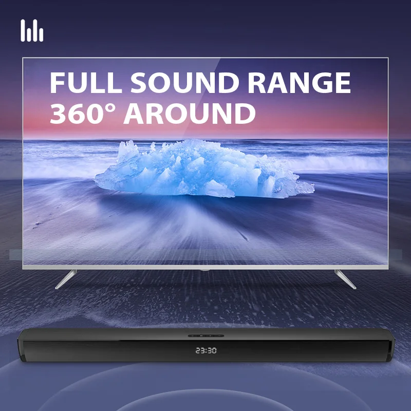 Home Audio TV soundbar  Home Theater Speaker Systems Wireless BT5.0 Sound bar for TV