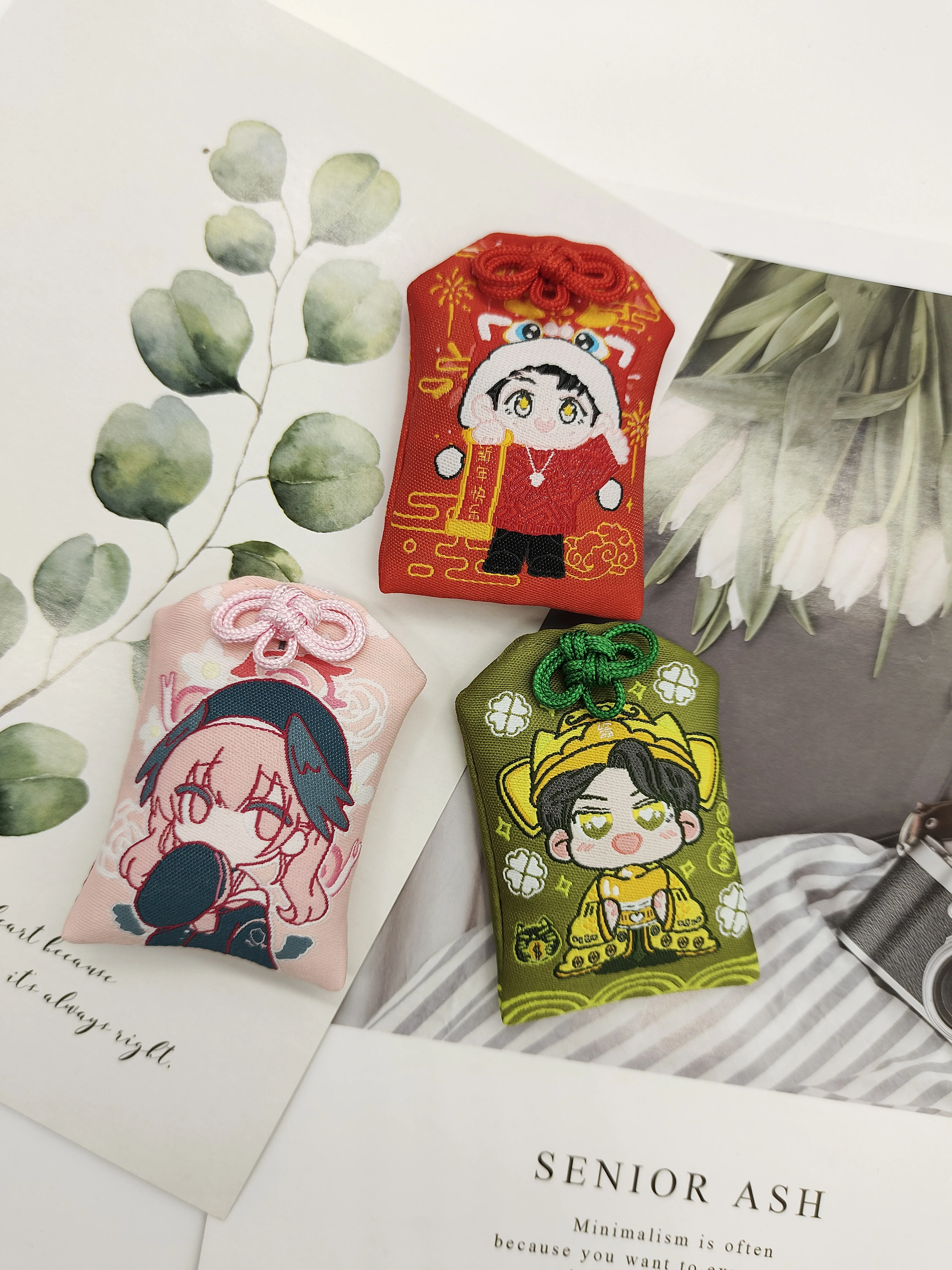 Japanese Omamori Charm Lucky Bag Amulet Lovely Car Hanger Charm Japan Bring You Lucky Bag Wish Pray Bag