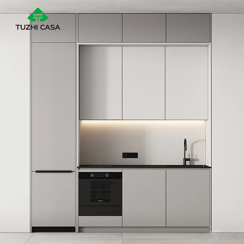 TUZHI CASA современные кухонные шкафы набор мебели производство небольших кухонных шкафов для маленькой комнаты идеи дизайна