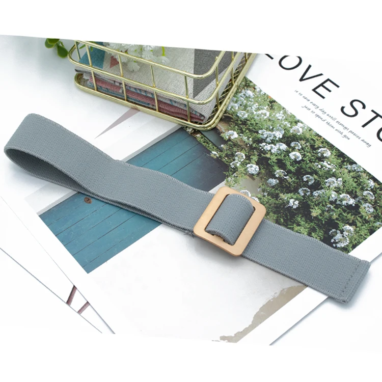 woven  customized recycled polyester elastic strap belt elastic rubber tape  for massage glasses