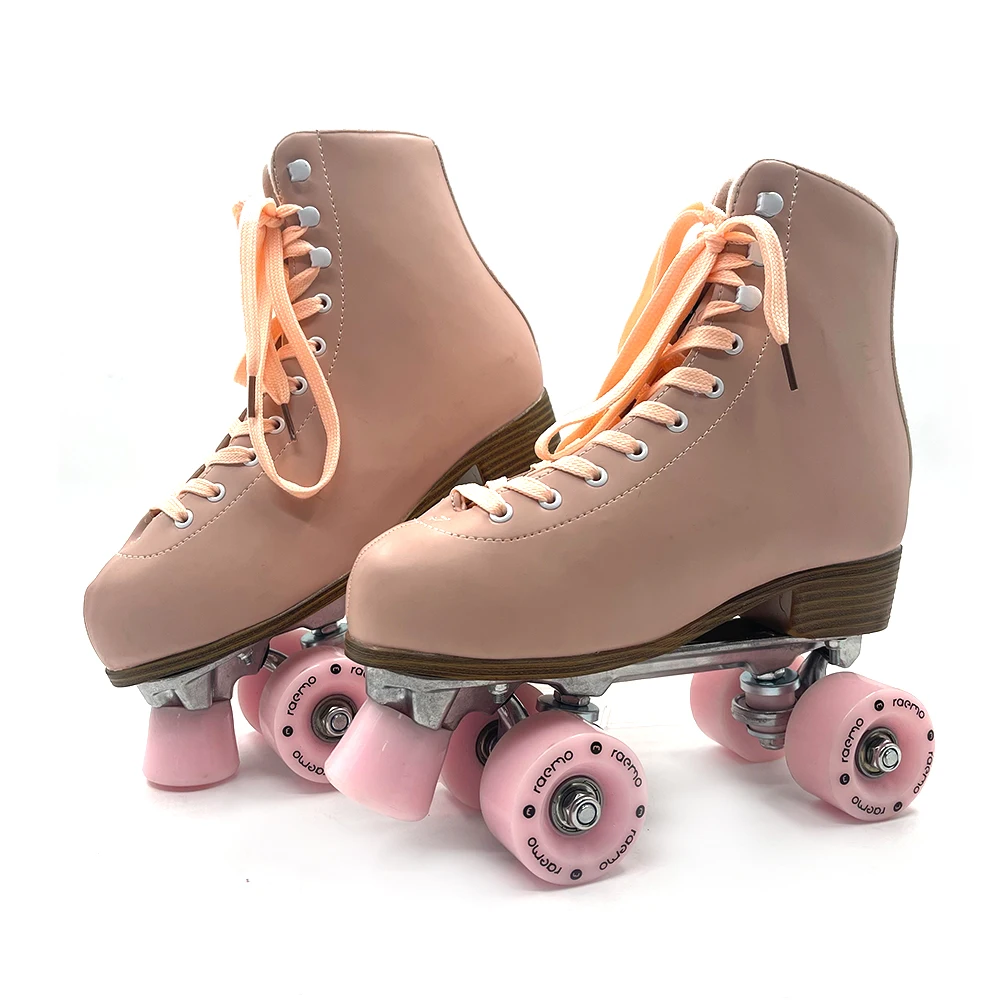 Manufacturing Factory OEM ABEC-7 Aluminum Bottom Roller-skate Skateshoe Outdoor Roller Skating Flooring