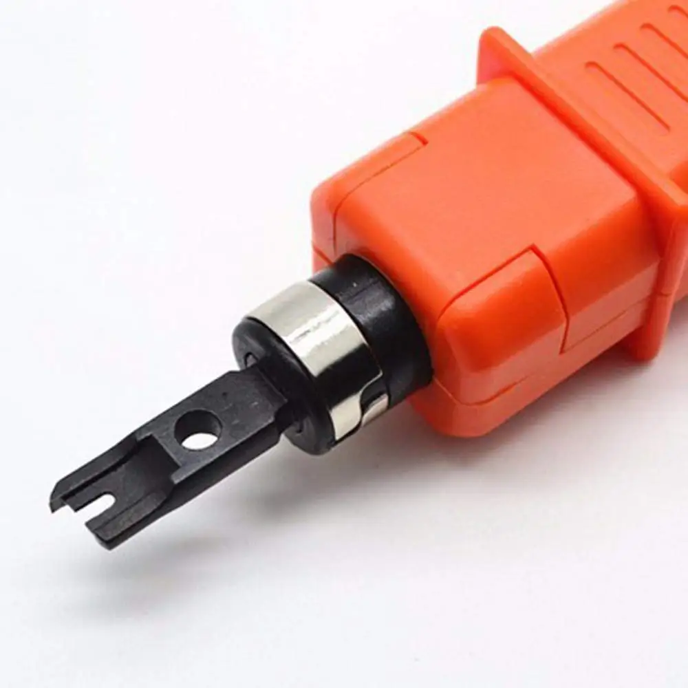 high precision tool steel ABS handle adjustable Manual stripping cutting network Cable Impact Punch Down Tool