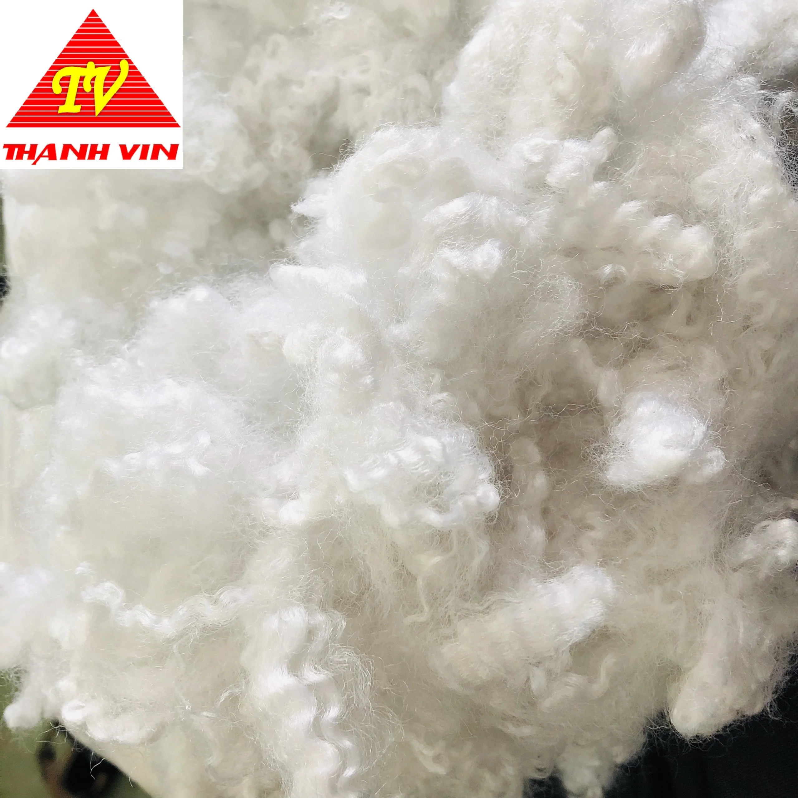 Vietnam fiber 100% polyester production line recycled grade for stuffing pillows sofas - Ms. Mira