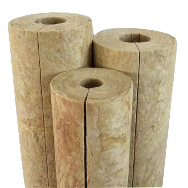 Pipe insulation rock wool insulation pipe