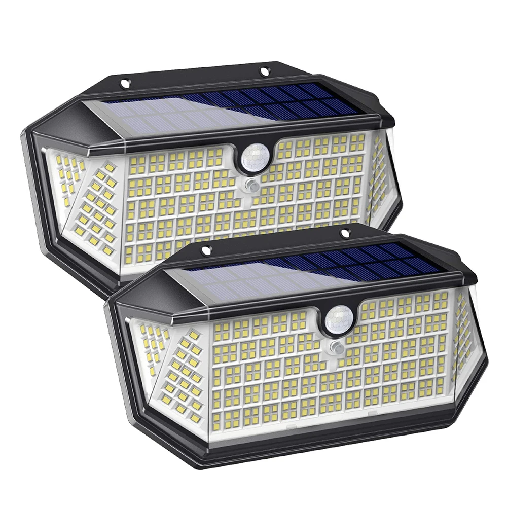 
2021 led solar motion sensor light outdoor waterproof security park lighting modern exterior led wall lamp luci solar light 
