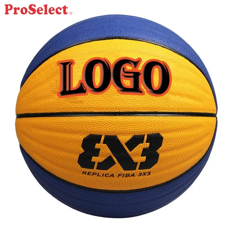Proselect Custom Color 27.5 Inch Indoor Official Game Wilson 3x3 Basketball