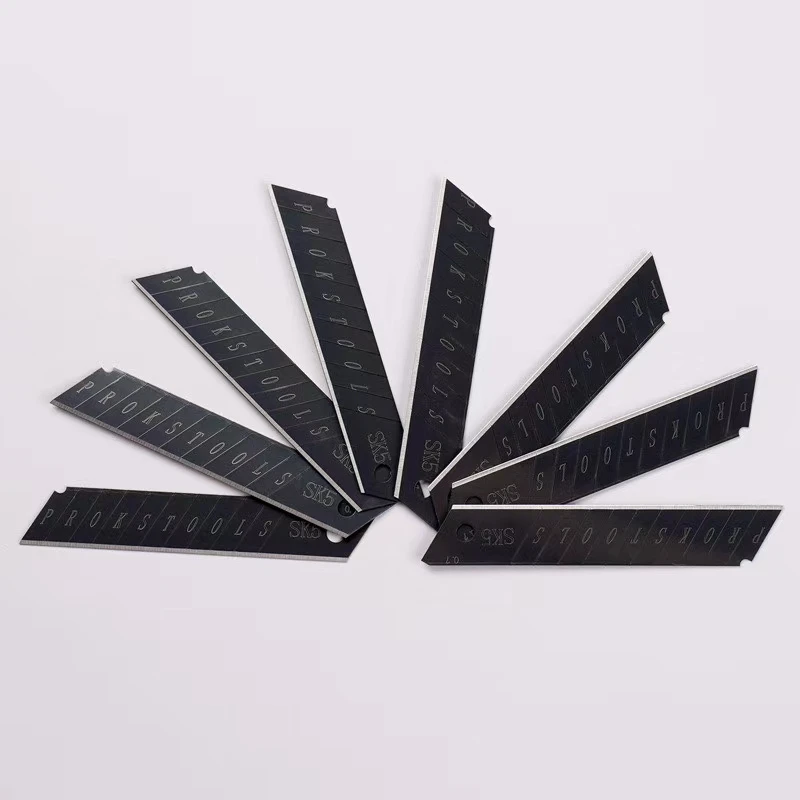 Ultra Sharp Retractable Box Cutter Utility Knife Blade 18mm Width Carbon Steel Stainless blade