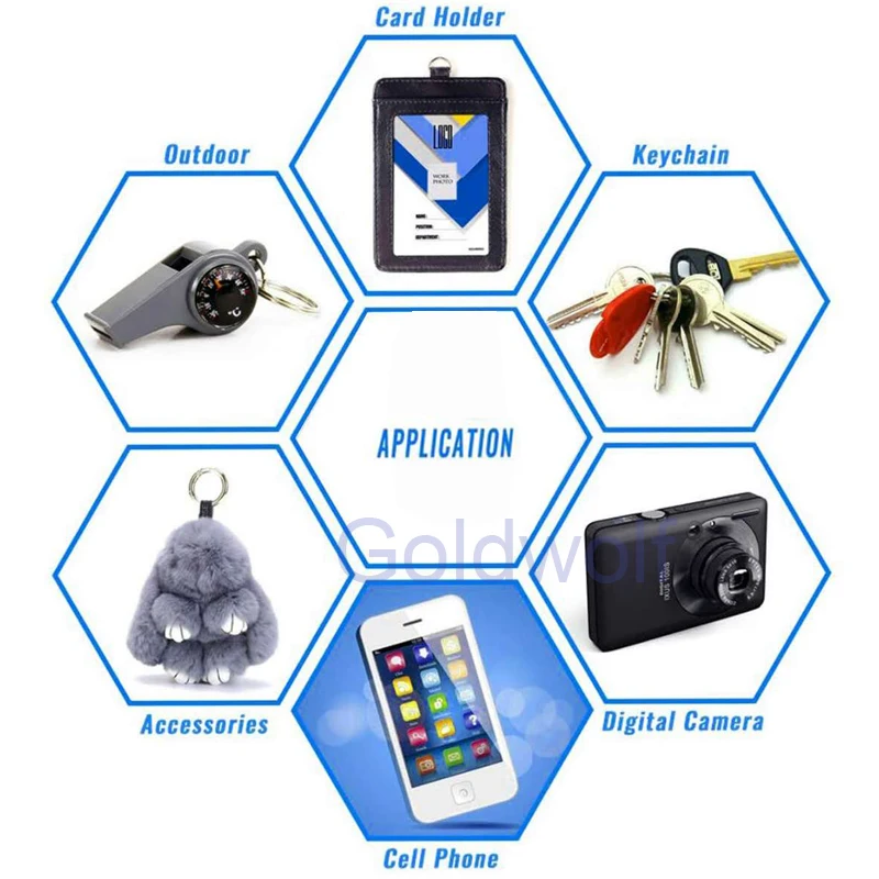 Лидер продаж, модный безопасный ремешок шириной 25 мм, Прямая продажа с завода, съемный брелок для ключей для телефона, держатель для Бейджа