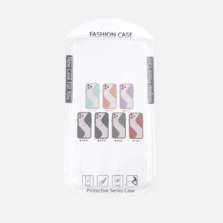 pvc transparent packaging boxes for phone case