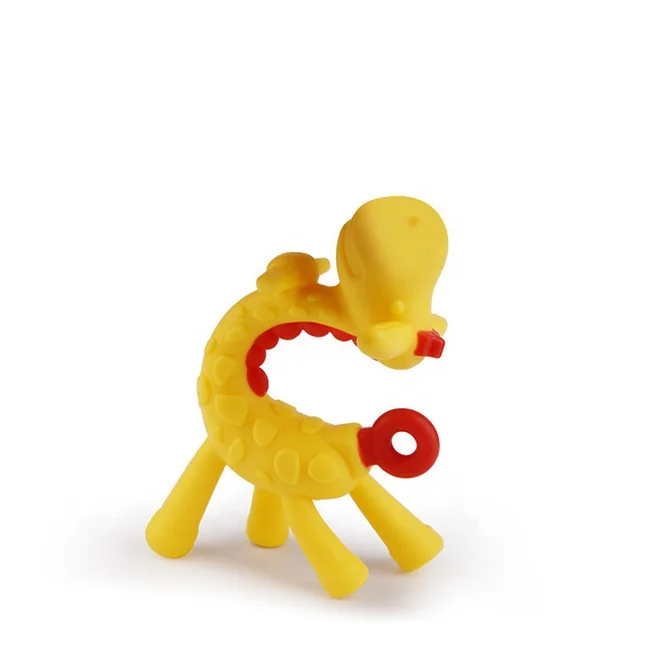 
Good quality factory directly with clip safe custom silicone teether ring 