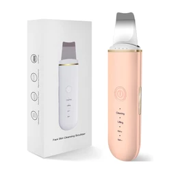 Adjustable Beauty Equipment Electric Professional Sonic Ultrasonic Ion Face Skin Scrubber Spatula