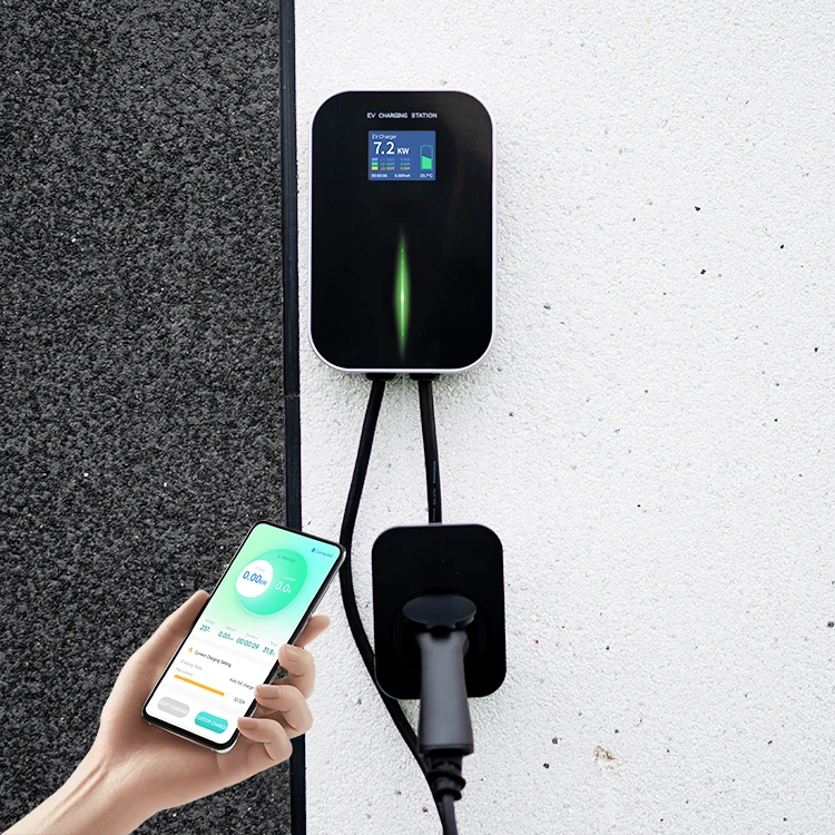 BESEN Factory OEM 11kW EV CHARGING STATION APP Wifi 16A 3Phase EV charger wallbox for electric vehicle
