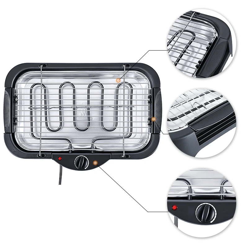 stainless steel non-stick barbeque homemade BBQ griller small