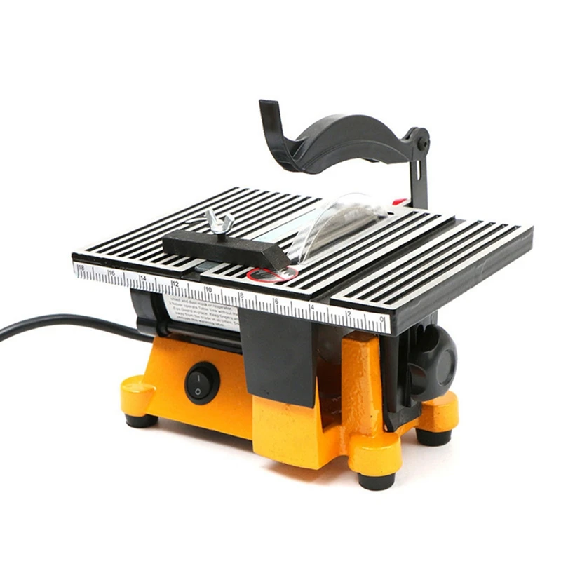 60W Multifunction Mini Bench Saw for Cutting Wood Copper Aluminium Mini Table Saw Mini Cutting Machine DIY Model Cutting