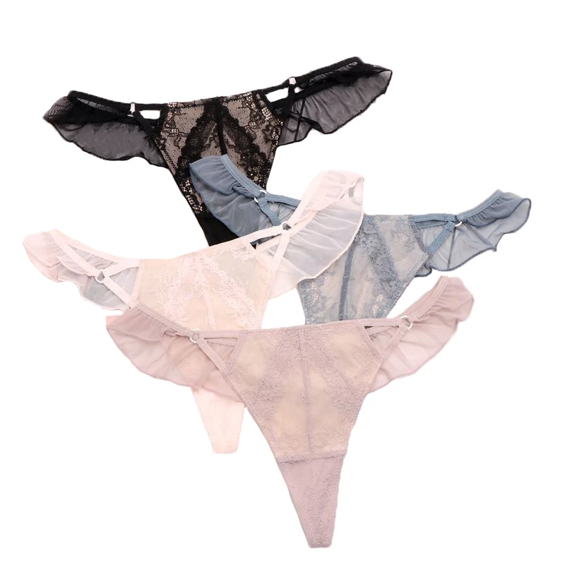 
 Кружевные стринги полые прозрачные сапоги до середины с низкой талией модные трусы для девочек с героями мультфильма  