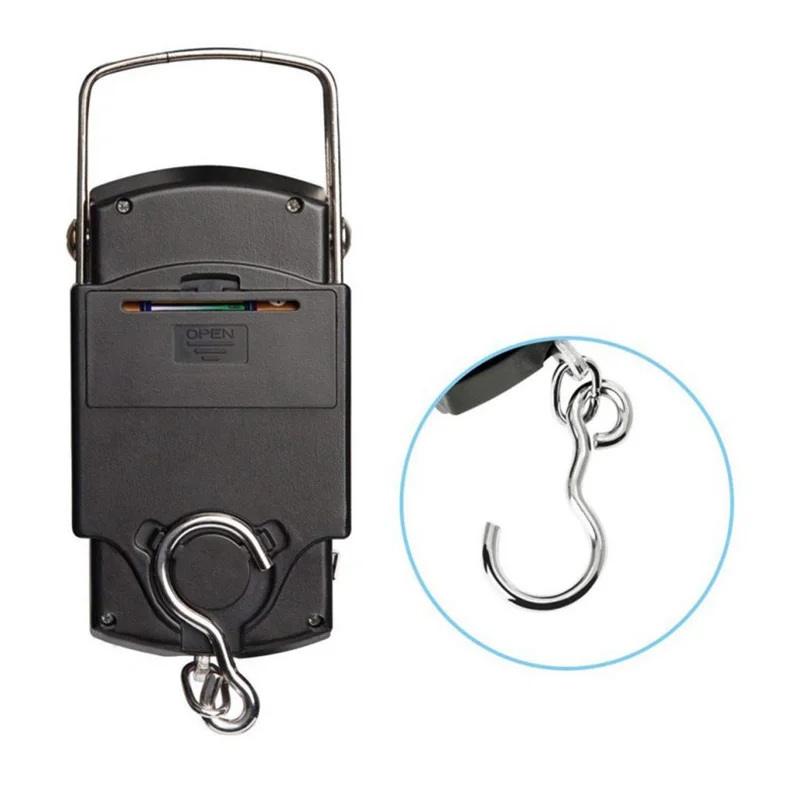 Весы с ЖК-дисплеем портативные электронные дорожные подвесные цифровые весы для багажа balanza portatil