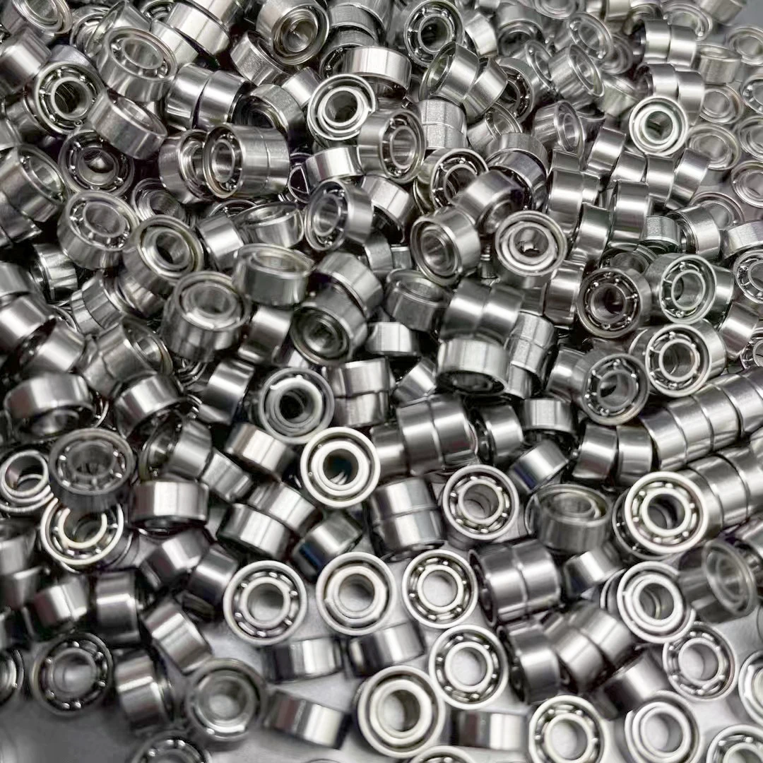 DST High Quality miniature ball bearing MR104 MF104 ZZ 2RS mini Flange bearing SIZE:4 * 10 * 3mm