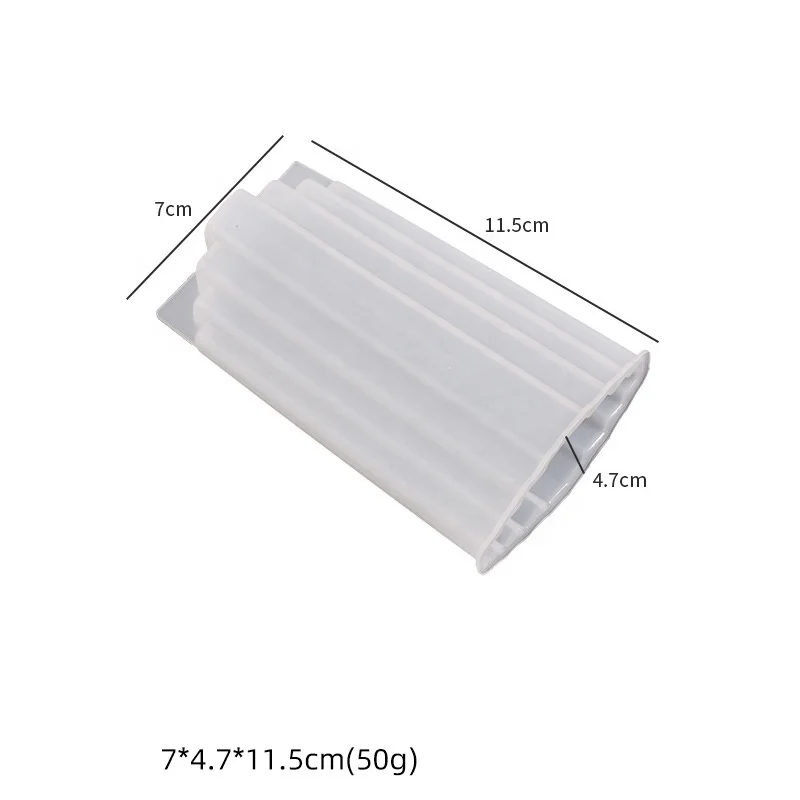 3D Silicone Candle Molds Geometric Shape Silicone Mold Homemade Beeswax Candles Bath Mini Soap Mold